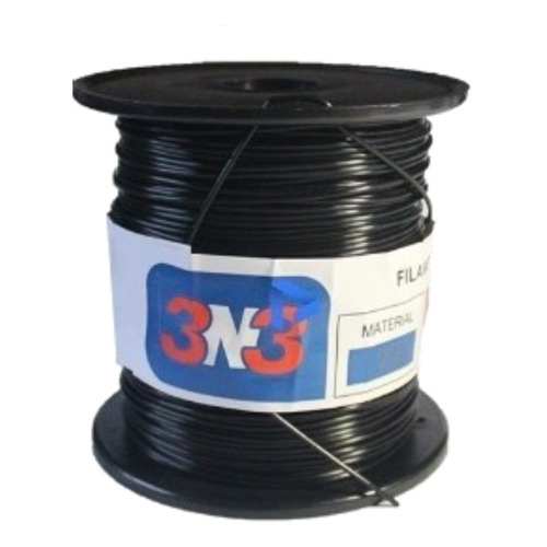 Filamento 3D Flex 3n3 de 1.75mm y 500g negro