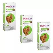 Bravecto Perros 10 A 20 Kg 3 Pack Envio Gratis