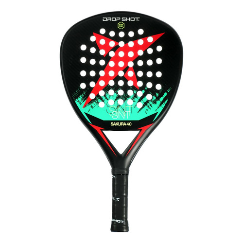 Pala De Pádel Drop Shot Sakura 4.0 Color Negro