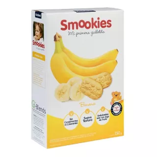 Galletitas Smookies Banana Y Trigo 150 Gr