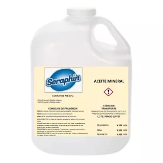 Aceite Mineral 85 Nf, Parafina/vaselina Líquida Usp 4 Lts 