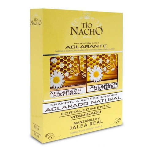 Pack Tio Nacho Aclarante Shampoo 400 Ml + Ac. 400 Ml