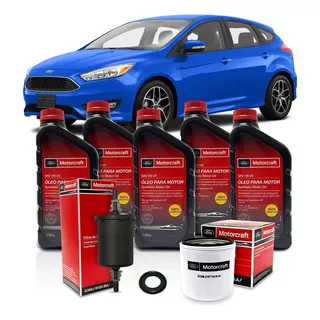 Kit Revisão 5w20 Ford Focus 2.0 16v 2014 2015 2016 2017 2018