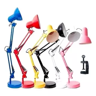 Luminária Pixar Articulada Para Mesa Com Base De Sustentação