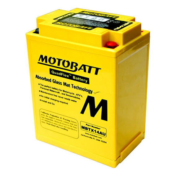 Bateria Motobatt Quadflex Honda Cb 750 Cc 1000 Cc