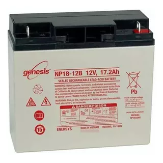 Bateria Recargable Sellada Genesis Np18-12 12v, 17.2ah Usada