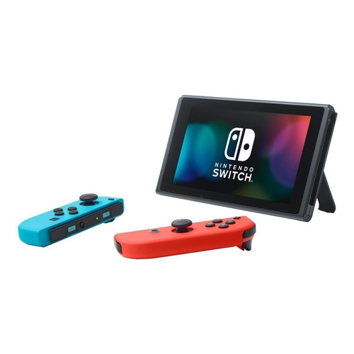 Nintendo Switch 32GB Standard color  rojo neón, azul neón y negro