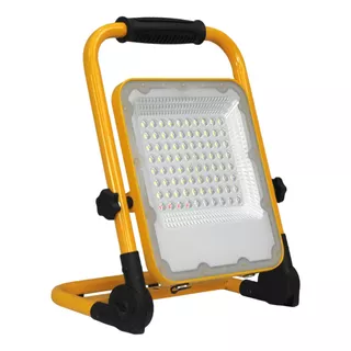 Reflector Proyector Led Portatil Recargable 50w Ip65 Cec