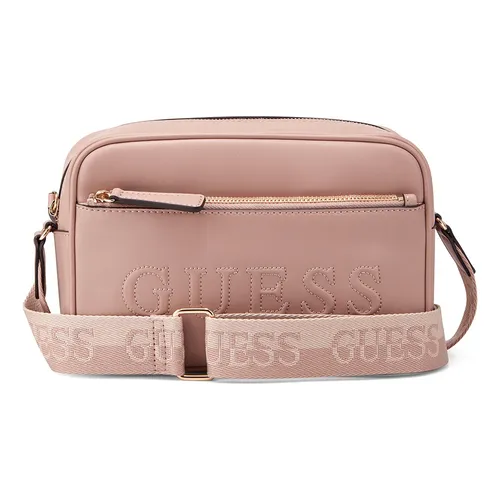 Bolsa Guess Factory Con 2 Asas Y Correa De Hombro Para Mujer Acabado de los  herrajes Niquel Color Rosa Color de la correa de hombro Rosa Diseño de la  tela Liso