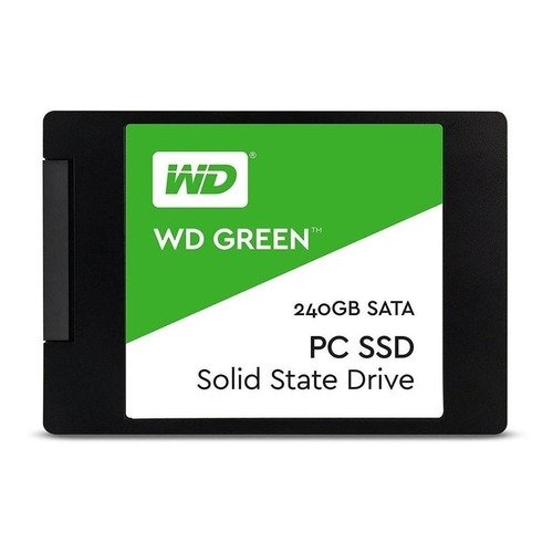 Disco sólido SSD interno Western Digital WD Green WDS240G1G0A 240GB verde