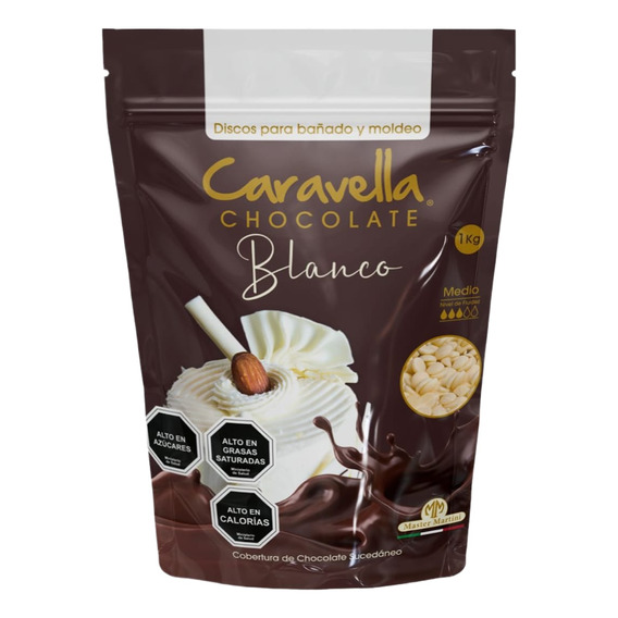 Master Martini Caravella Cobertura Chocolate Blanco 1 Kg