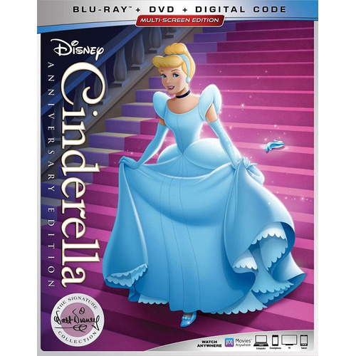 La Cenicienta Signature Collection Pelicula Blu-ray + Dvd