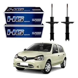  Par Amortecedor Dianteiro Nakata Clio 1.0 2012 A 2016