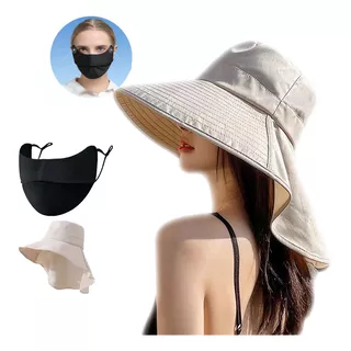  Sombrero Para Sol  Gorras Mujer Playa Visera  Protección Uv