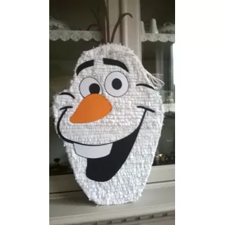 Piñata Cumpleaños Tematica Carita De Olaf - Frozen 