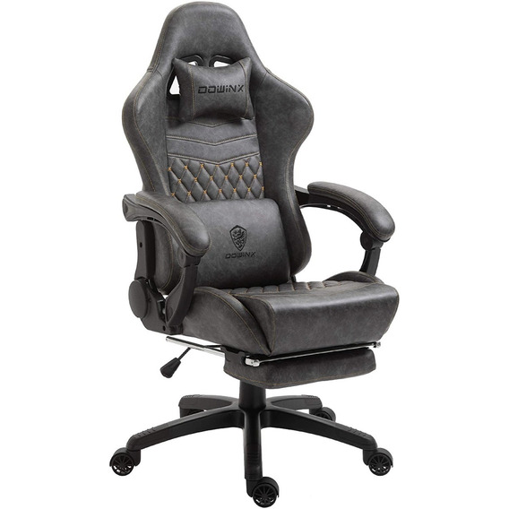 Silla Gamer Escritorio Gaming Dowinx Ergonómica Gris