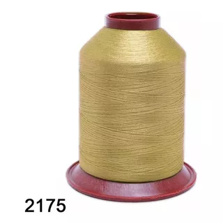 Linha Ricamare Para Bordar Vc 4000m 100% Poliéster Cor 2175- Dourado Médio