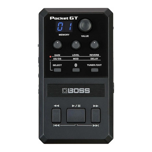 Boss Pocket Gt Pedal De Efectos Effects Processor Color Negro