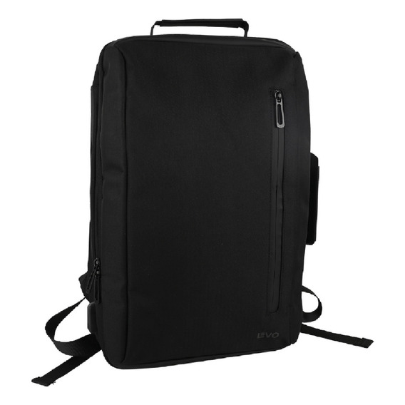 Mochila Notebook Manager Negra 15,6  Levo