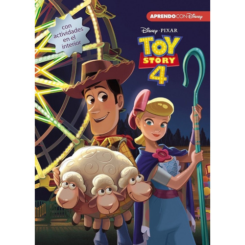 Toy Story 4 (leo, Juego Y Aprendo Con Disney), De Disney. Editorial Cliper Plus, Tapa Dura En Español