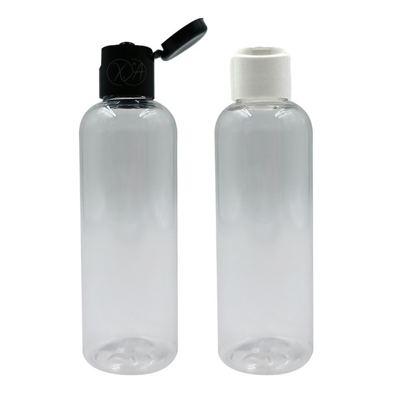 Envases Plasticos Botella 100 Ml Con Tapa Flip Top X 25
