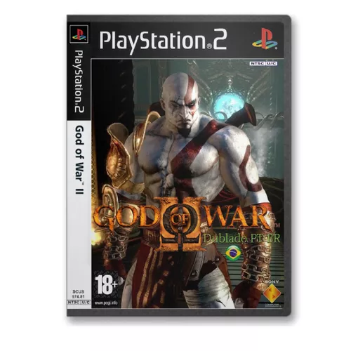 God of War II - Jogo PS2 Midia Fisica, Magalu Empresas