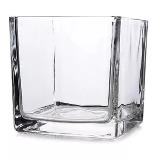 10 Vaso De Vidro Castiçal Porta Velas Cachepot Suculenta 5x5