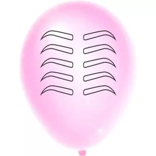 20 Balão (bexiga) Sobrancelha N09 (treino De Henna) 