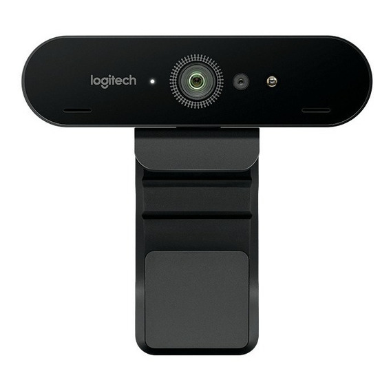 Cámara web Logitech Brio 4K 90FPS color negro