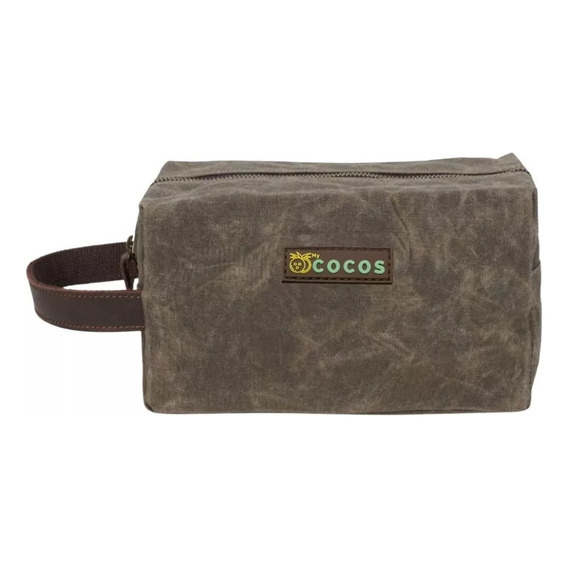 Neceser Organizador Bolso De Viaje Impermeable Mycocos Color Marrón claro