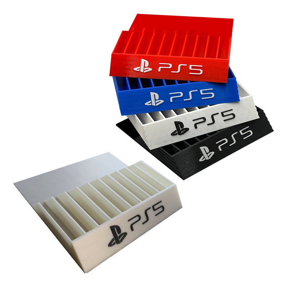 Base Para 10 Juegos Ps5 / Varios Colores