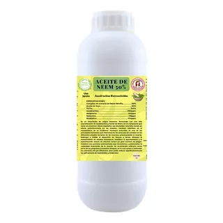 1 Litro Aceite De Neem Extra Virgen Puro