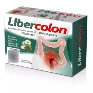 Libercolon 60 Comp Colon Irritable Transito Lento Original