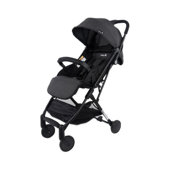 Carriola De Paseo Ultra Compacta Trolly Color Negro