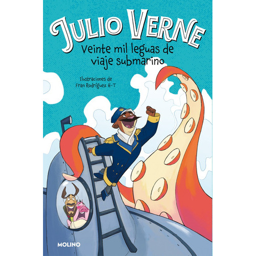 Julio Verne: 20.000 Leguas De Viaje Submarino Primeros Lecto, De Julio Verne. Editorial Molino En Español