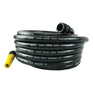 Mangueira Jardim Super Reforçada Pr300psi Preta 1/2- 20m