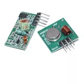 2x Módulo Rf Transmissor Receptor 433mhz Am P/ Arduino Tx Rx