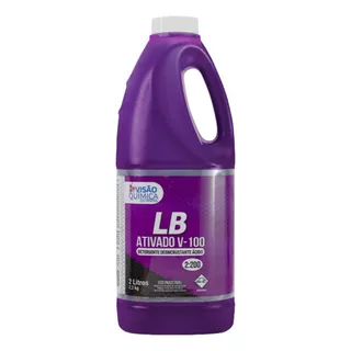 Lb Ativado V-100 Intercape Concentrado Visão Quimica 2l