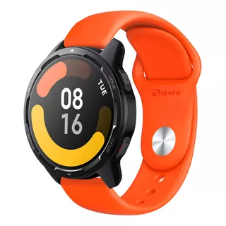 Correa Compatible Xiaomi Mi Watch S1 Active Naranja Br 22mm