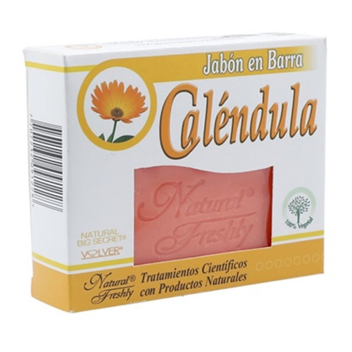 Jabon De Calendula Cicatrizante Y Antiin - G A $221