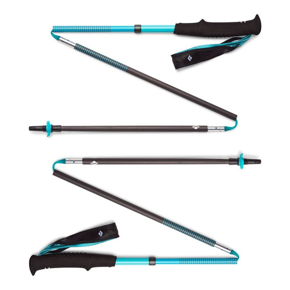 Black Diamond - Distance Carbon Z Poles, Bastones Para Hike