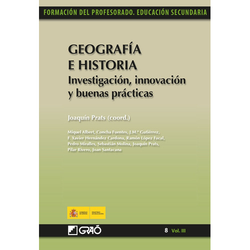 Geografía E Historia. Investigación, Innovación Y Buenas ...