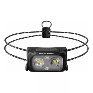 Potente Linterna Led Recargable Nitecore De 400 Lúmenes, Color De La Linterna: Negro, Color De La Luz: Blanco