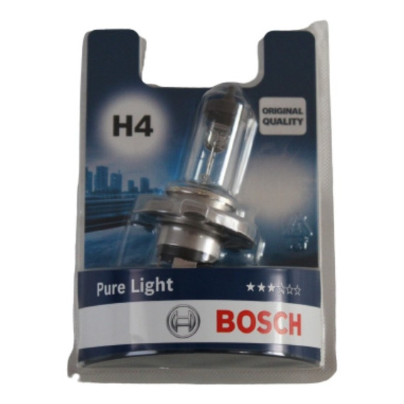 Ampolleta Bosch H4 12v Pure Light 60/55w P43t