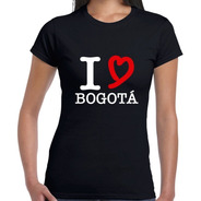 Camiseta I Love Bogota Colombia