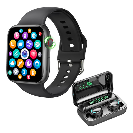 Smartwatch 2.01 Reloj Inteligente Bluetooth Con Audífonos