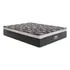 Colchon 2 Plazas Resortes Eurotop Opala Alta Densidad Color Negro