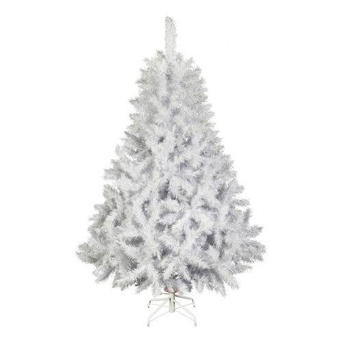 Arbol Navidad Naviplastic Bavaro Lujo 190cm Altura-3176001 Color Blanco
