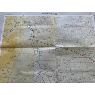 Mapa. Carta Topográfica Joaquín V González. Salta, Otras Igm