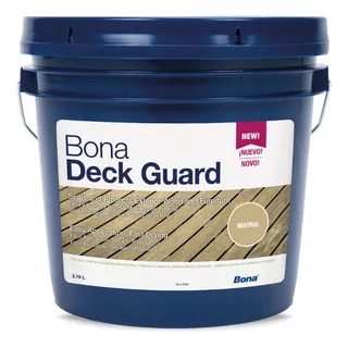 Deck Guard Bona, Pvc Y Wpc, Restaurador Color Neutro
